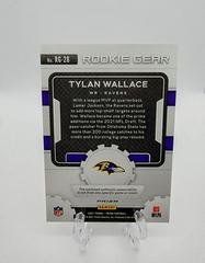 'Back Of Card' | Tylan Wallace [Silver Prizm] Football Cards 2021 Panini Prizm Rookie Gear
