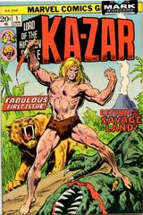 Ka-Zar [Jeweler Insert] #1 (1974) Comic Books Ka-Zar Prices