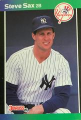 Steve Sax Baseball Cards 1989 Donruss Traded Prices
