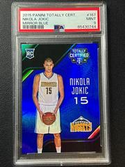 Nikola Jokic [Mirror Blue] #167 Basketball Cards 2015 Panini Totally Certified Prices