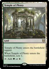 Temple of Plenty #171 Magic Wilds of Eldraine Commander Prices