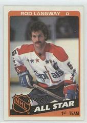 Rod Langway Hockey Cards 1984 Topps Prices