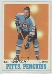 Keith McCreary Hockey Cards 1970 Topps Prices