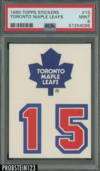 Toronto Maple Leafs Hockey Cards 1989 Topps Stickers Prices