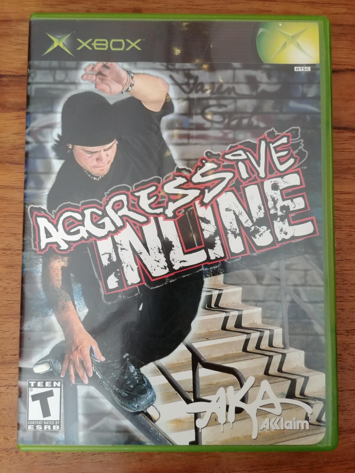 Aggressive Inline Item, Box, and Manual Xbox