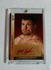 Matt Hughes [Red Ink] Ufc Cards 2011 Topps UFC Title Shot Autographs Prices
