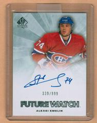 Alexei Emelin [Autograph] Hockey Cards 2011 SP Authentic Prices