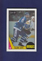 Alain Cote #254 Hockey Cards 1987 O-Pee-Chee Prices