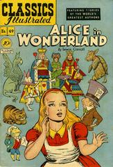 Alice in Wonderland Comic Books Classics Illustrated Prices