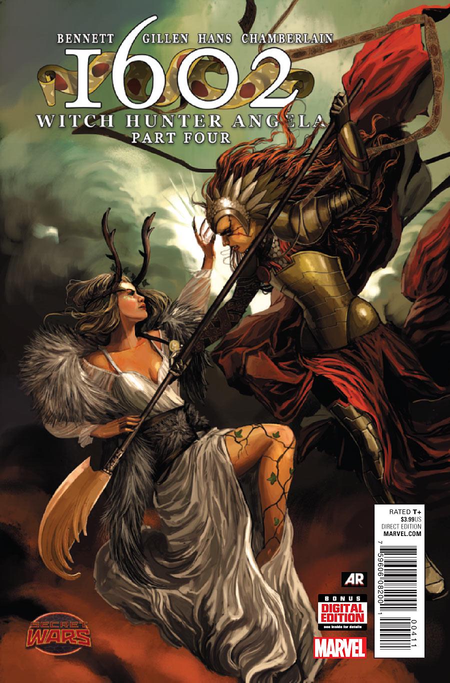 1602: Witch Hunter Angela #4 (2015) Comic Books 1602: Witch Hunter Angela