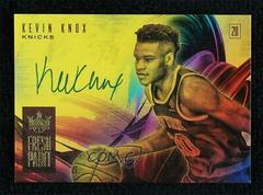 Kevin Knox Basketball Cards 2018 Panini Court Kings Fresh Paint Autographs Prices
