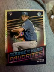 Jackson Kowar [Mega Box Mojo] #ROYF-9 Baseball Cards 2022 Bowman Rookie of the Year Favorites Prices