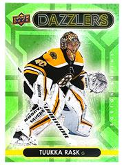 Tuukka Rask [Green] Hockey Cards 2021 Upper Deck Dazzlers Prices