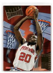 Allan Houston #SL15 Basketball Cards 1995 Hoops Slamland Prices