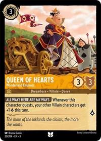 Queen of Hearts - Wonderland Empress #20 Lorcana Into the Inklands