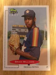 Brian Williams #14 Baseball Cards 1991 Classic Best Prices