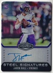Jaren Hall #RSSJHA Football Cards 2023 Panini Plates and Patches Rookie Steel Signatures Prices