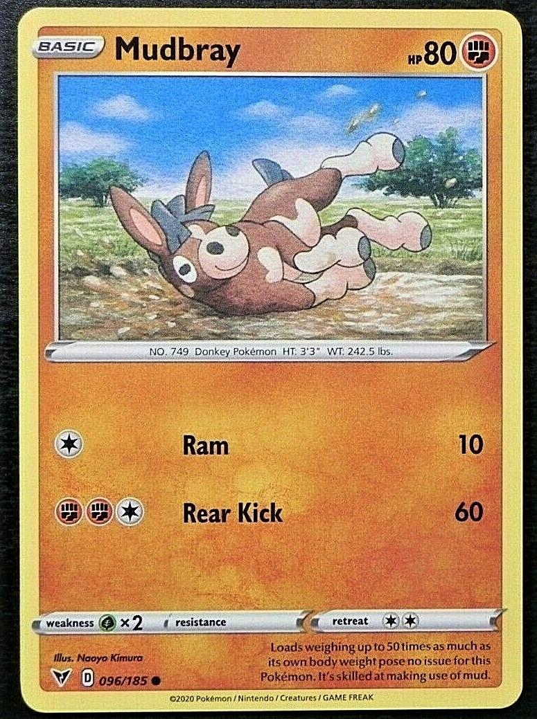 Mudbray #96 Prices | Pokemon Vivid Voltage | Pokemon Cards