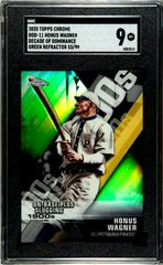 Honus Wagner [Green Refractor] Baseball Cards 2020 Topps Chrome Decade of Dominance Die Cut Prices