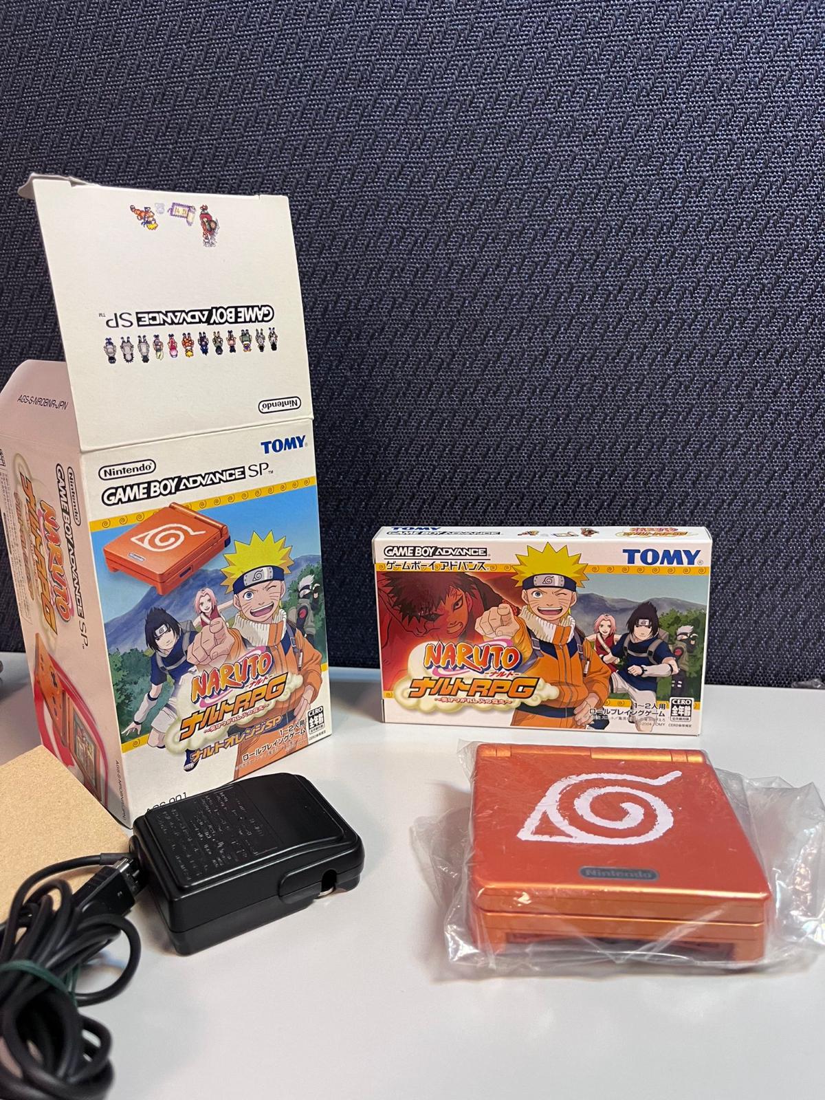 Naruto Gameboy Advance SP | Item, Box, and Manual | JP GameBoy Advance