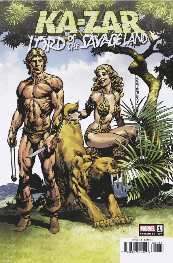 Ka-Zar: Lord of the Savage Land [Anderson] #1 (2021) Comic Books Ka-Zar: Lord of the Savage Land