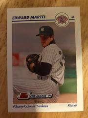 Edward Martel Baseball Cards 1991 Impel Line Drive Pre Rookie AA Prices