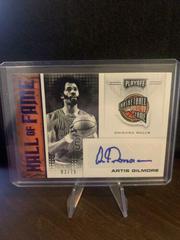 Artis Gilmore [Blue] #HOF-ART Basketball Cards 2020 Panini Chronicles Hall of Fame Autographs Prices