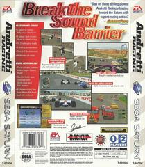 Andretti Racing - Back | Andretti Racing Sega Saturn