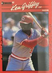 Ken Griffey [Error] Baseball Cards 1990 Donruss Prices