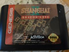 Cartridge (Front) | Shanghai II Dragon's Eye Sega Genesis