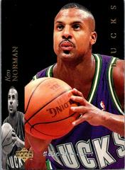 Ken Norman [Electric Court] #94 Basketball Cards 1993 Upper Deck SE Prices