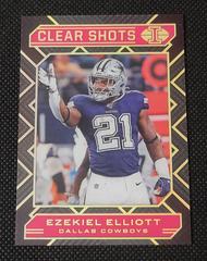 Ezekiel Elliott [Pink] #3 Football Cards 2020 Panini Illusions Clear Shots Prices