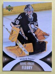 Marc Andre Fleury Hockey Cards 2006 Upper Deck Mini Jersey Collection Prices