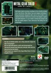 Back | Metal Gear Solid 2 Playstation 2