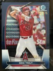 Mike Trout [Refractor] Baseball Cards 2011 Bowman Chrome Prices