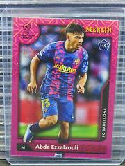 Abde Ezzalzouli [Pink Refractor] #165 Soccer Cards 2021 Topps Chrome UEFA Champions League Prices