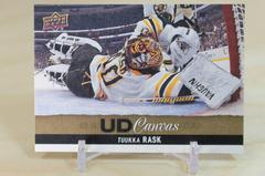 Tuukka Rask Hockey Cards 2013 Upper Deck Canvas Prices