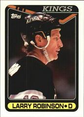 Larry Robinson [No 80-81 Stats/ Ttls Wrong] Hockey Cards 1990 Topps Tiffany Prices