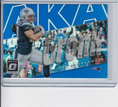 Rob Gronkowski [Blue] #20 Football Cards 2017 Panini Donruss Optic Aka Prices