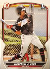 Abdias De La Cruz #BP-34 Baseball Cards 2023 Bowman Paper Prospects Prices