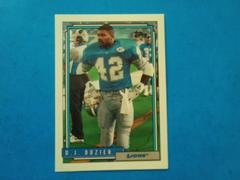 D.J. Dozier #407 Football Cards 1992 Topps Prices
