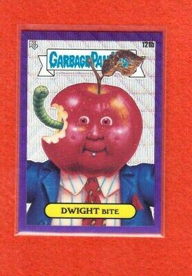 DWIGHT Bite [Purple Wave] #121b 2020 Garbage Pail Kids Chrome