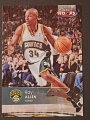 Ray Allen #123 Basketball Cards 2005 Hoops Prices