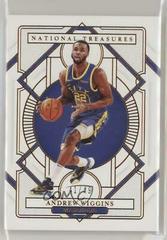 Andrew Wiggins [Bronze] #88 Basketball Cards 2020 Panini National Treasures Prices