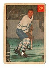 Fern Flaman [Lucky Premium Back] #20 Hockey Cards 1954 Parkhurst Prices