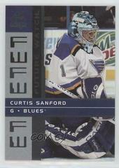 Curtis Sanford Hockey Cards 2002 SP Authentic Prices