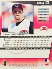 Rear | Sean Casey Baseball Cards 2002 Donruss Best of Fan Club