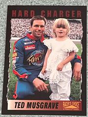 Ted Musgrave [Racers Choice] #63 Racing Cards 1996 Pinnacle Prices