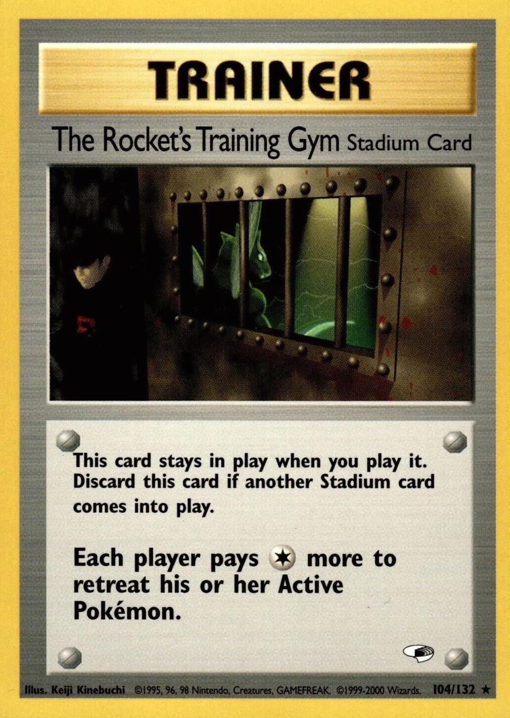 Rocket's Training Gym #104 Pokemon Gym Heroes