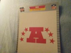 89 AFC Standings Football Cards 1989 Pro Set Super Bowl Inserts Prices
